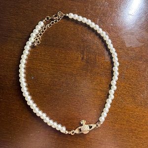 pearl planet necklace